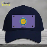 Choctaw Nation Flag Novelty License Plate Hat Cotton / Navy