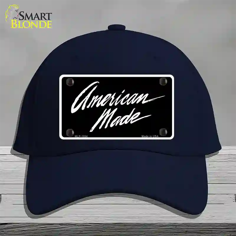 American Made Novelty License Plate Hat Cotton / Navy