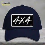 4x4 Novelty License Plate Hat Cotton / Navy