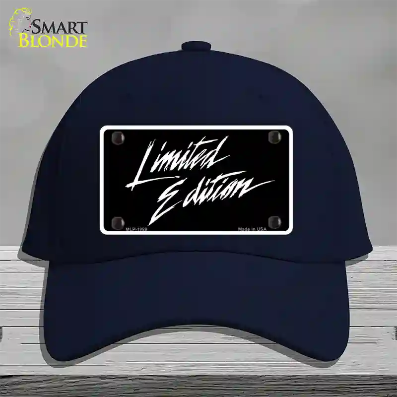 Limited Edition Novelty License Plate Hat Cotton / Navy