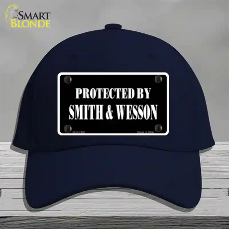 Smith And Wesson Novelty License Plate Hat Cotton / Navy