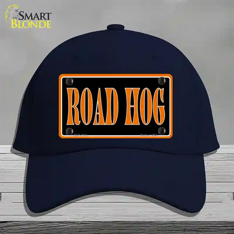 Road Hog Novelty License Plate Hat Cotton / Navy