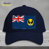 South Australia Flag Novelty License Plate Hat Cotton / Navy