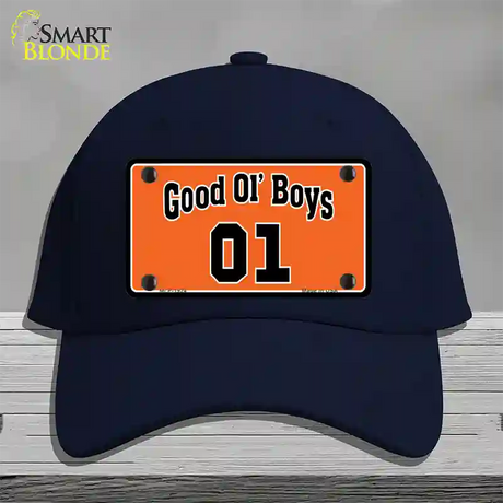 Good Ol Boys Novelty License Plate Hat Cotton / Navy