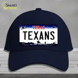 Texans Texas State Novelty License Plate Hat Cotton / Navy