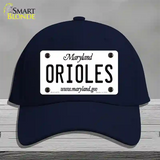 Orioles Maryland State Novelty License Plate Hat Cotton / Navy