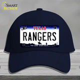 Rangers Texas State Novelty License Plate Hat Cotton / Navy