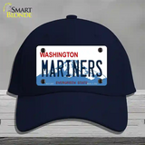 Mariners Washington State Novelty License Plate Hat Cotton / Navy