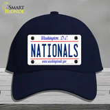 Nationals Washington DC State Novelty License Plate Hat Cotton / Navy