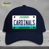 Cardinals Missouri State Novelty License Plate Hat Cotton / Navy