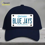 Blue Jays Toronto Canada Province Novelty License Plate Hat Cotton / Navy