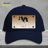 Cavalier King Charles Spaniel Dog Novelty License Plate Hat Cotton / Navy