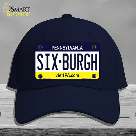 Sixburgh Pennsylvania Steelers Novelty License Plate Hat Cotton / Navy