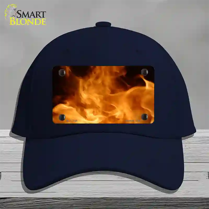 True Flame Novelty License Plate Hat Cotton / Navy