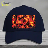 Fire Explosion Novelty License Plate Hat Cotton / Navy