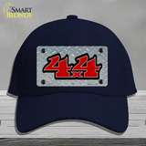 4 X 4 Diamond Novelty License Plate Hat Cotton / Navy