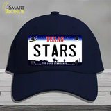 Stars Texas State Novelty License Plate Hat Cotton / Navy