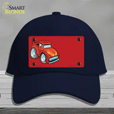 Cartoon Classic Effie Offset Novelty License Plate Hat Cotton / Navy