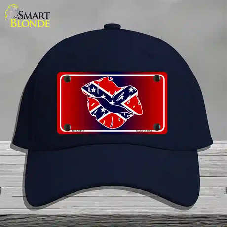 Rebel Kiss Novelty License Plate Hat Cotton / Navy