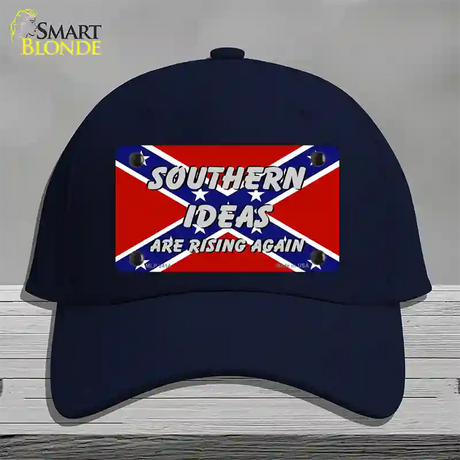 Southern Ideas Risin Again Novelty License Plate Hat Cotton / Navy