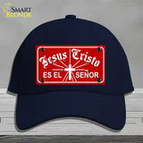 Jesus Cristo Novelty License Plate Hat Cotton / Navy