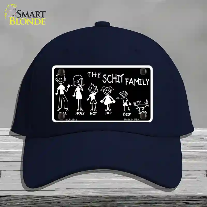 The Schit Family Novelty License Plate Hat Cotton / Navy