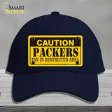 Caution Packers Novelty License Plate Hat Cotton / Navy