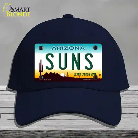 Suns Arizona State Novelty License Plate Hat Cotton / Navy