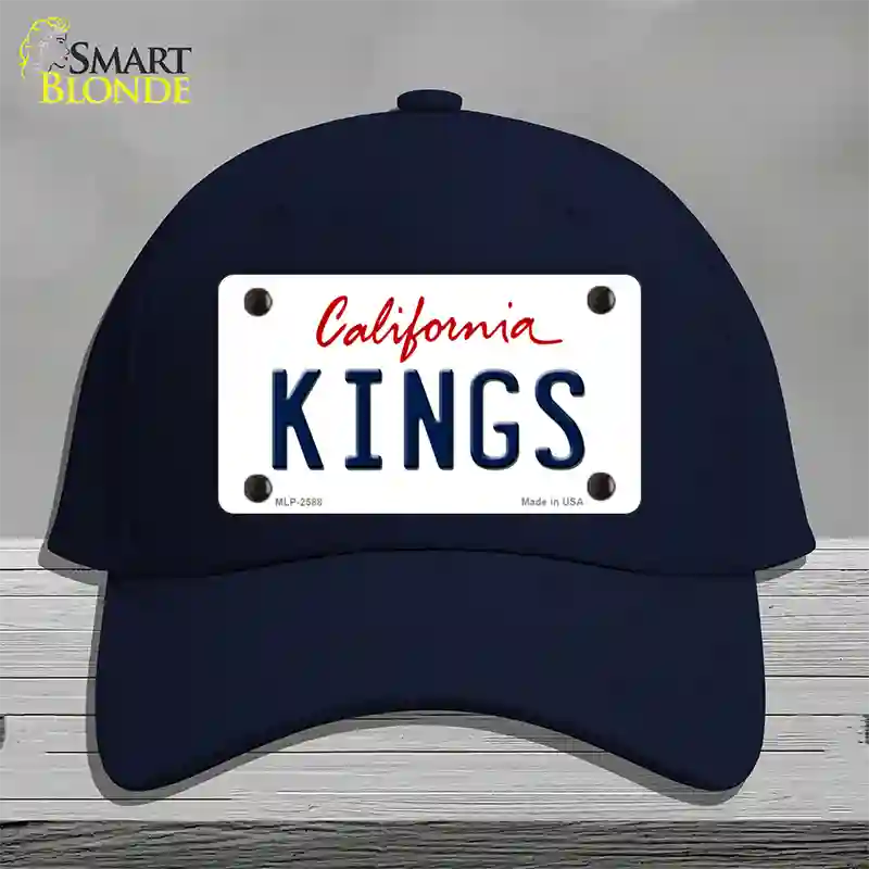 Kings California Novelty License Plate Hat Cotton / Navy