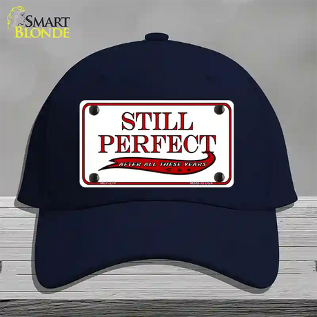 Still Perfect Novelty License Plate Hat Cotton / Navy