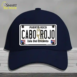 Cabo Rojo Novelty License Plate Hat Cotton / Navy