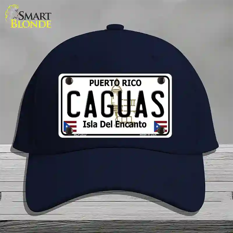 Caguas Novelty License Plate Hat Cotton / Navy