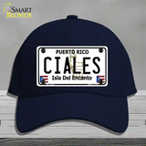 Ciales Novelty License Plate Hat Cotton / Navy