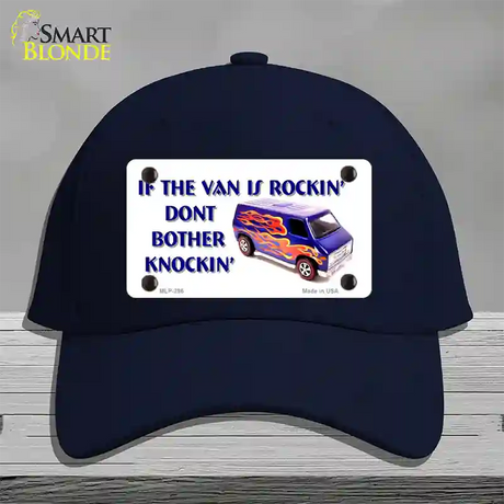 If Vans Rockin Novelty License Plate Hat Cotton / Navy