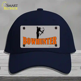 Bow Hunter Novelty License Plate Hat Cotton / Navy