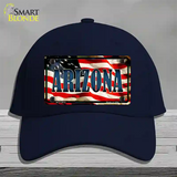 Arizona USA Novelty License Plate Hat Cotton / Navy