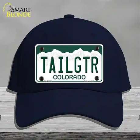 Tailgtr Colorado Novelty License Plate Hat Cotton / Navy