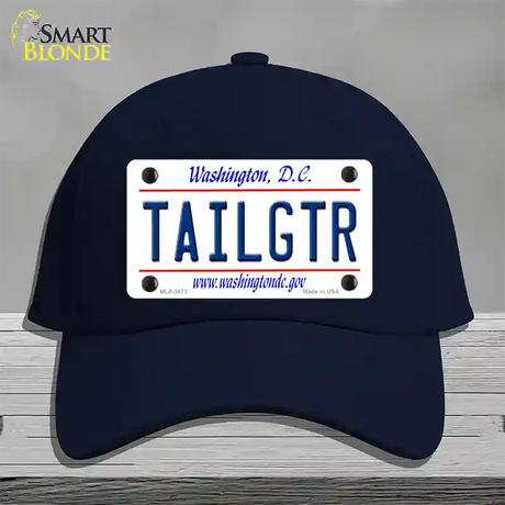 Tailgtr Washington DC Novelty License Plate Hat Cotton / Navy