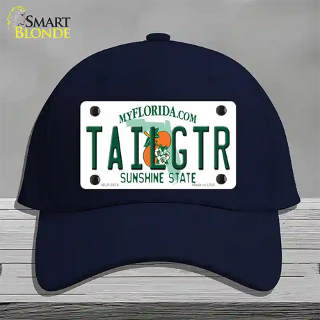 Tailgtr Florida Novelty License Plate Hat Cotton / Navy