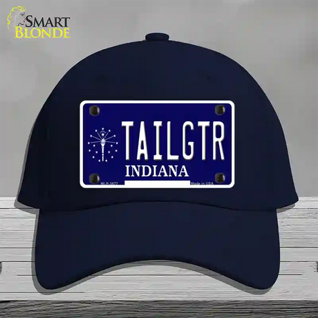 Tailgtr Indiana Novelty License Plate Hat Cotton / Navy