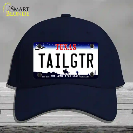 Tailgtr Texas Novelty License Plate Hat Cotton / Navy