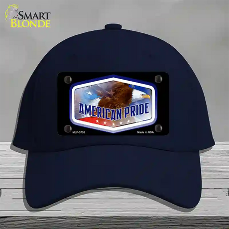 American Pride Novelty License Plate Hat Cotton / Navy