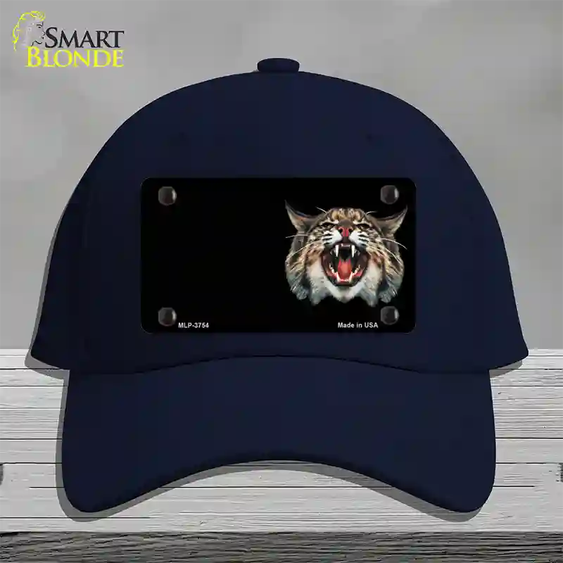 Wildcat Offset Novelty License Plate Hat Cotton / Navy