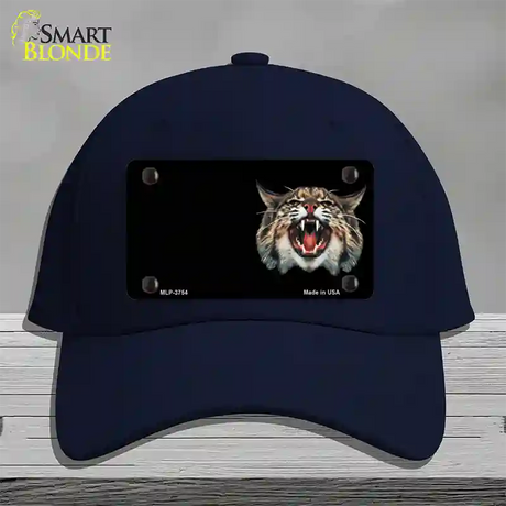 Wildcat Offset Novelty License Plate Hat Cotton / Navy