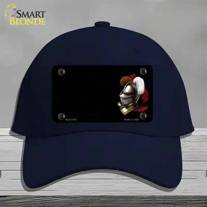 Armor Offset Novelty License Plate Hat Cotton / Navy