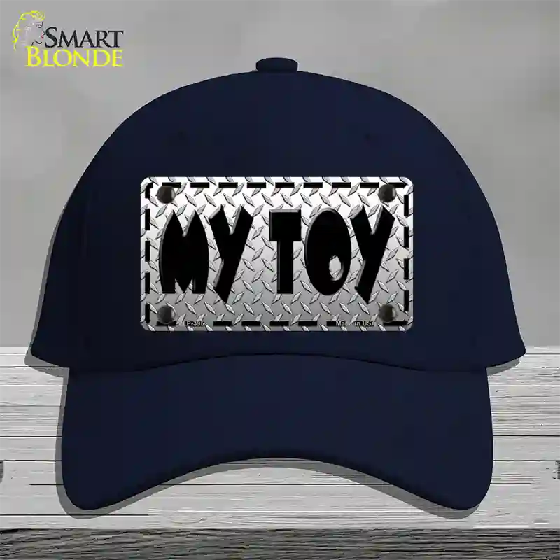 My Toy Novelty License Plate Hat Cotton / Navy