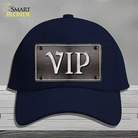 VIP Novelty License Plate Hat Cotton / Navy