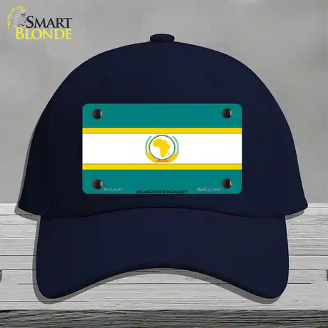 Organization African Unity Flag Novelty License Plate Hat Cotton / Navy