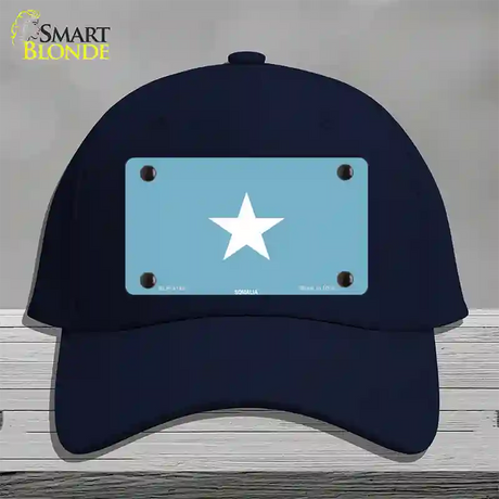 Somalia Flag Novelty License Plate Hat Cotton / Navy