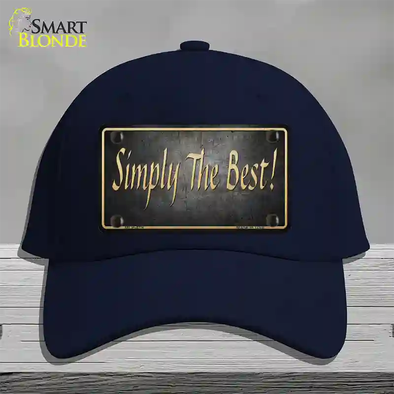 Simply The Best License Novelty License Plate Hat Cotton / Navy